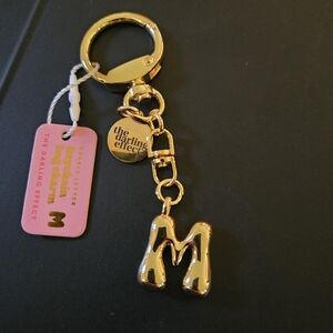 The Darling Effect Bubble Letter Keychain Bag Charm In M